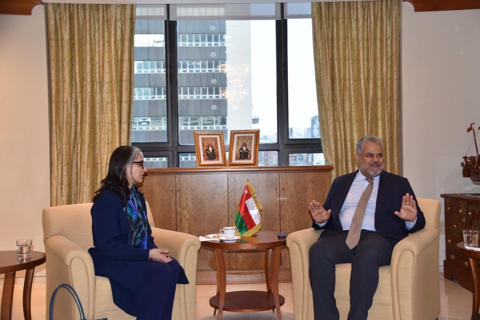 New York: Permanent Representative to the UN meets UNICEF global director