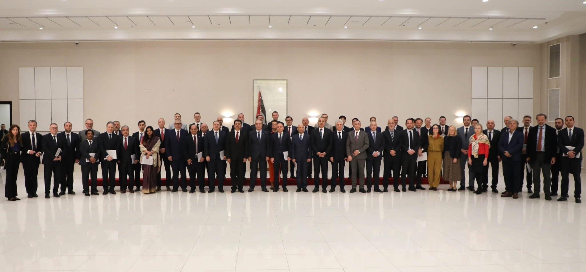 Palestine: ِChargé d'Affaires at meeting with Palestinian Vice President