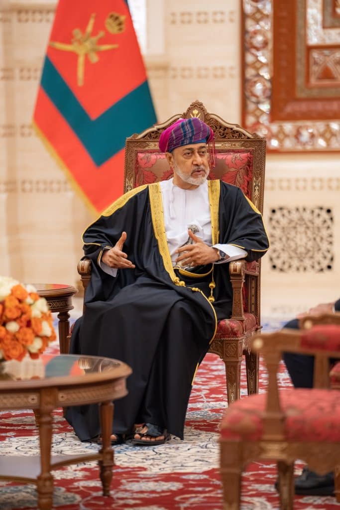 His Majesty receives credentials of several Ambassadors