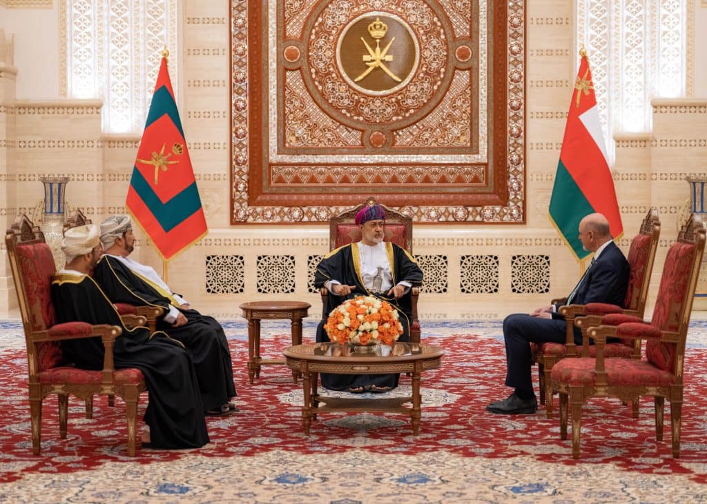 His Majesty receives credentials of several Ambassadors