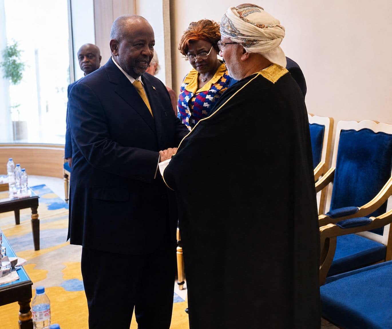 Djibouti: Oman at Presidential swearing in ceremony