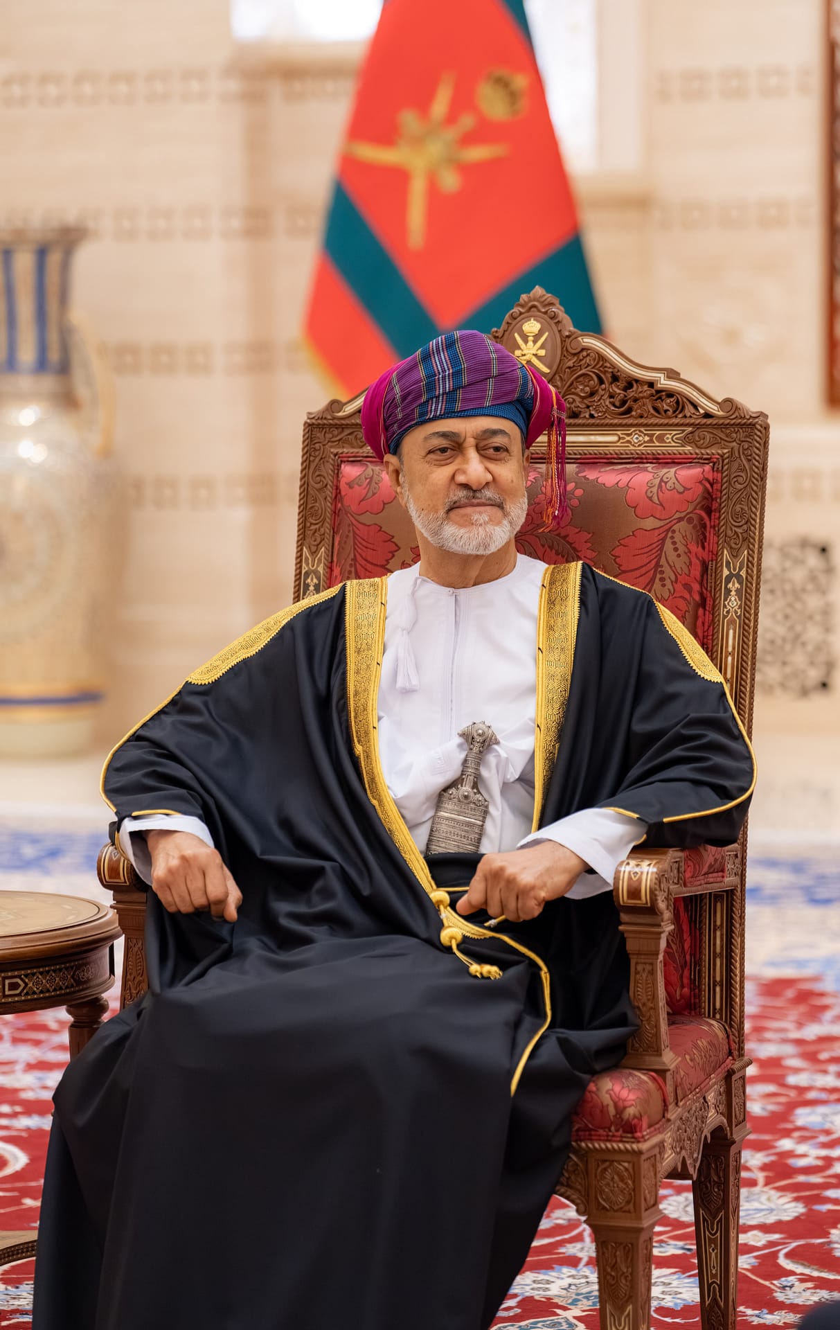 His Majesty receives credentials of several Ambassadors