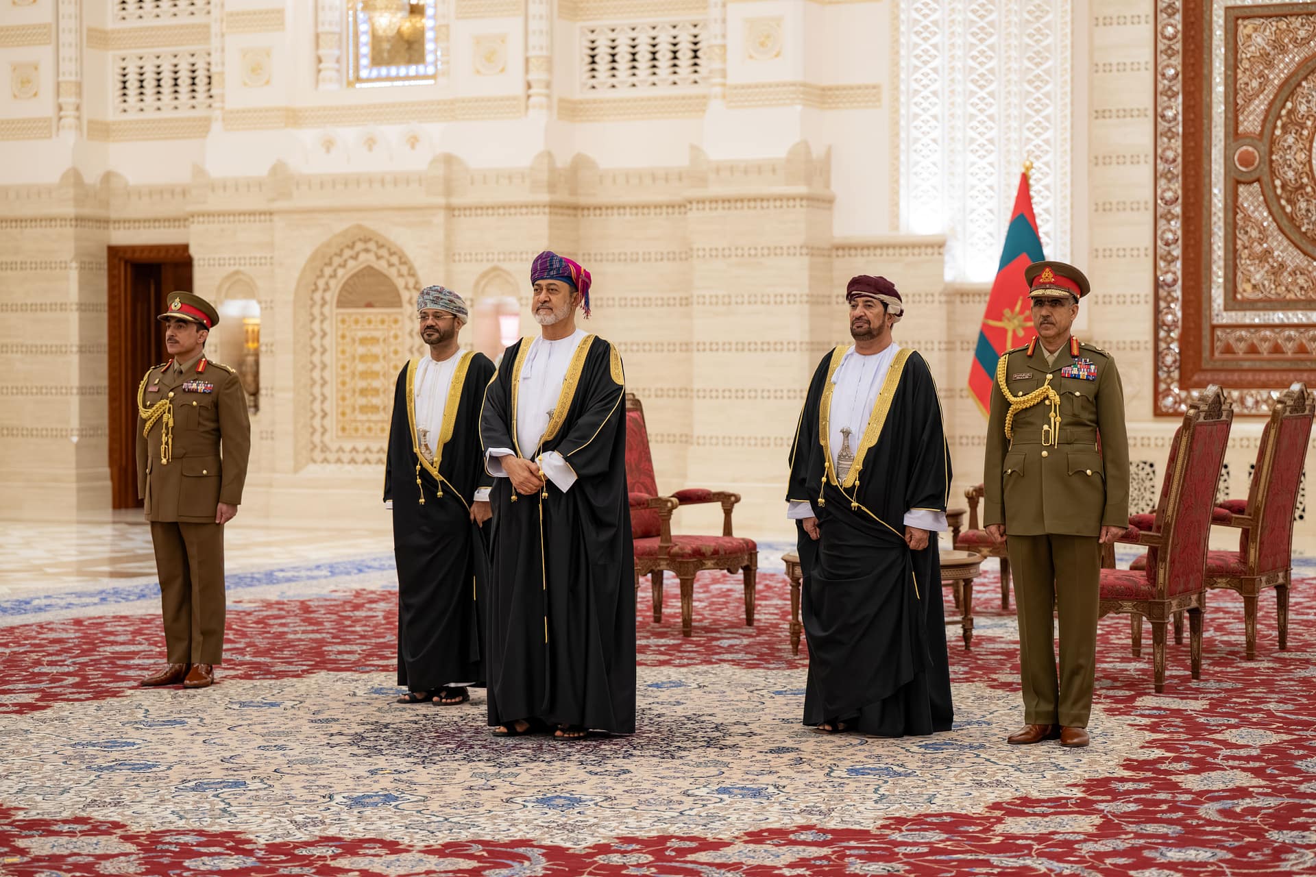 جلالة السُّلطان يتقبّل أوراق اعتماد عددٍ من السّفراء