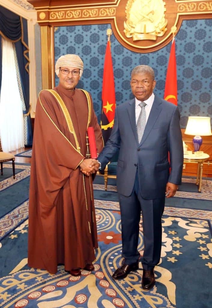 His Majesty sends written message to President of Angola
