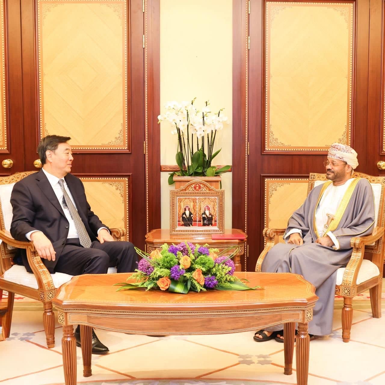Minister receives Chinese Government's Special Envoy for the Middle East