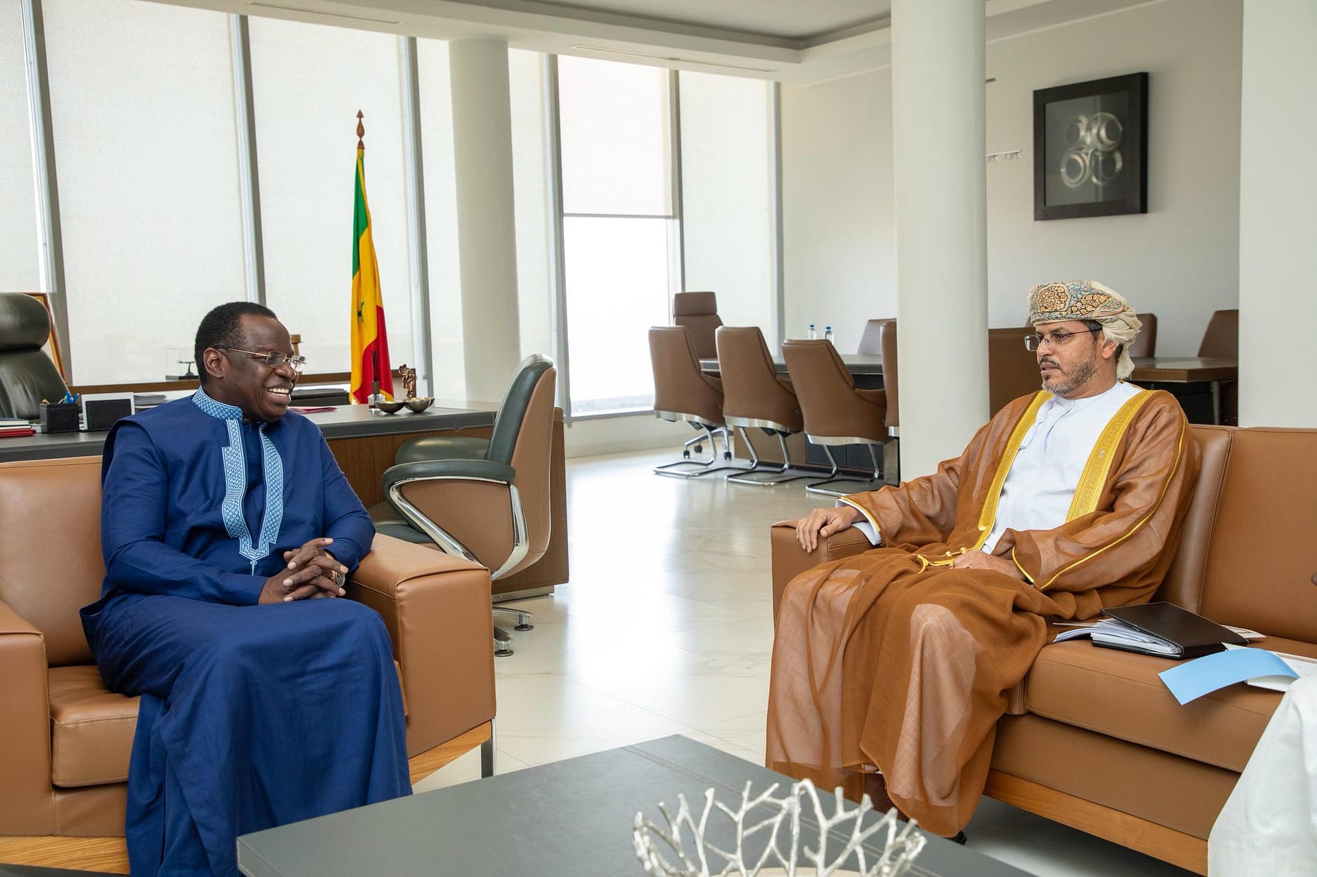 Senegal: Minister of Industry receives Oman Ambassador